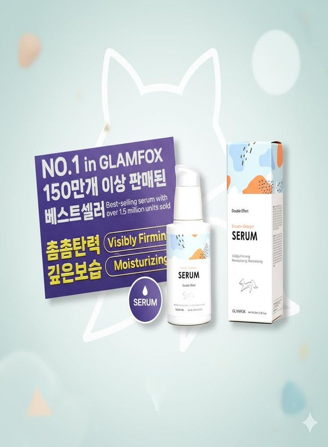 Glamfox Retinol + Collagen Double Effect, Revitalizing & Firming, Deep Hydration, All Skin Types, With Hyaluronic Acid & Natural Oils - Image 2
